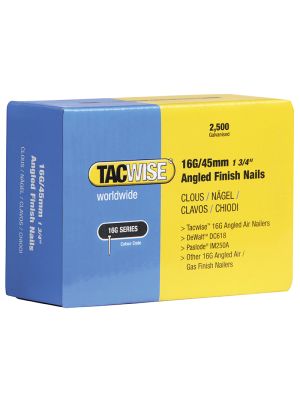 16G Angled Finish Nails 38mm for DC618K (Pack 2500)